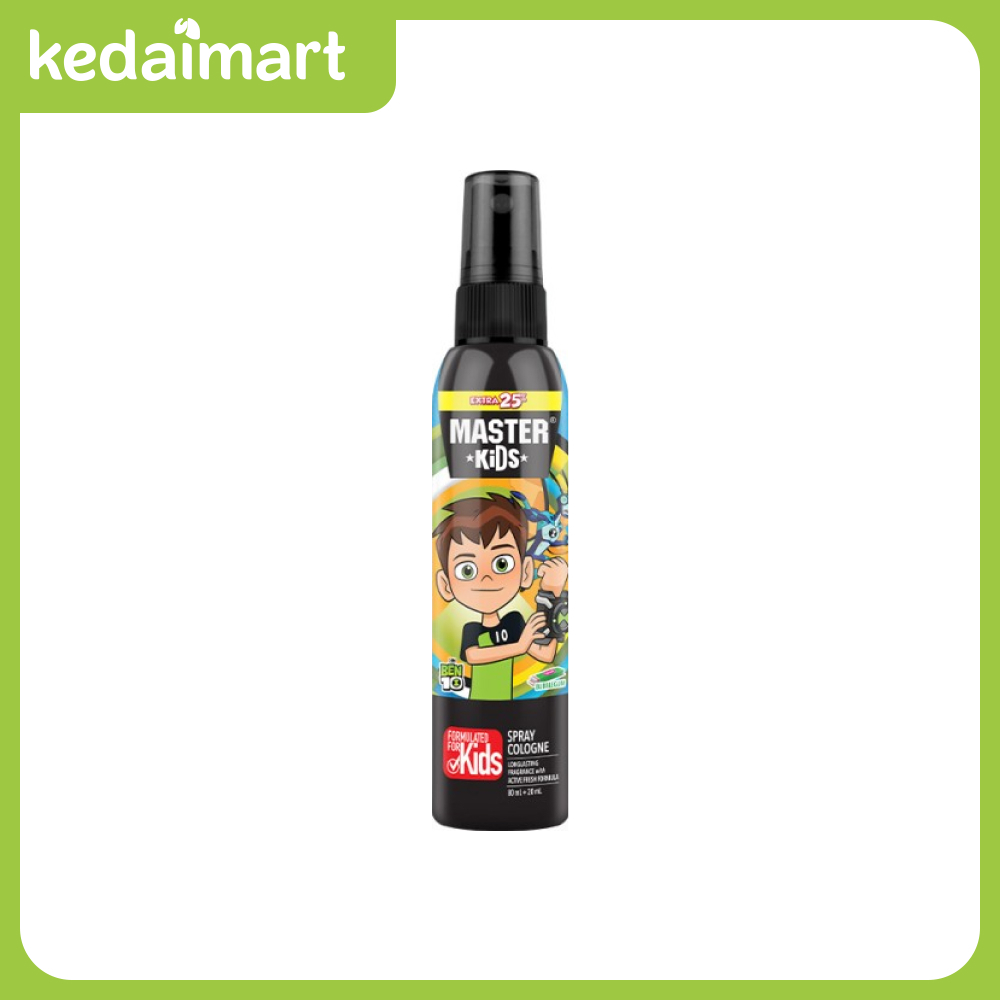 Master Kids Spray Cologne Ben 10 Botol 100 ml
