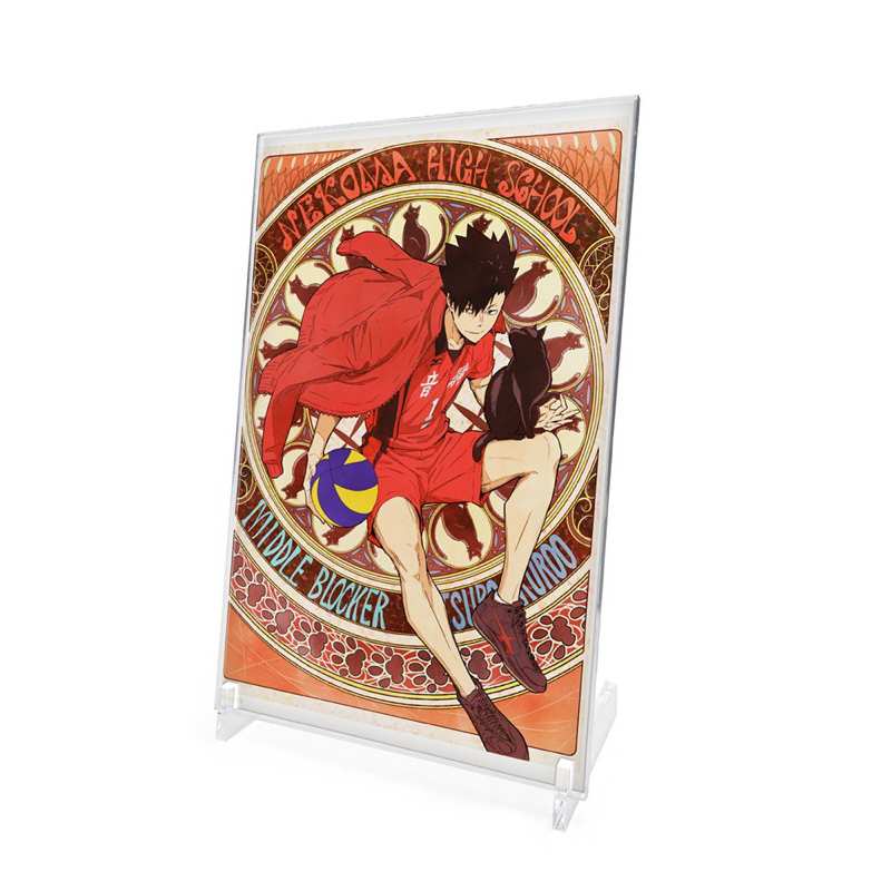 Haikyuu Drawn by Tetsuro Kuroo Acrylic Art Stand Hisyo Ver. original COSPA Panel akrilik