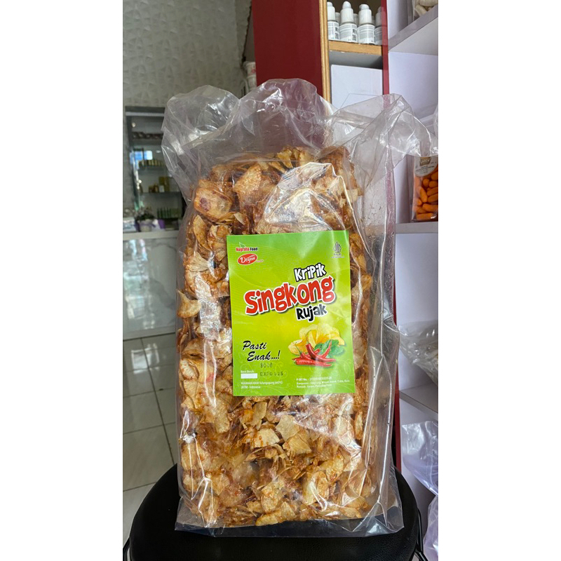 

Keripik singkong Bumbu Rujak 1 kg dan 1 Bal (3kg)