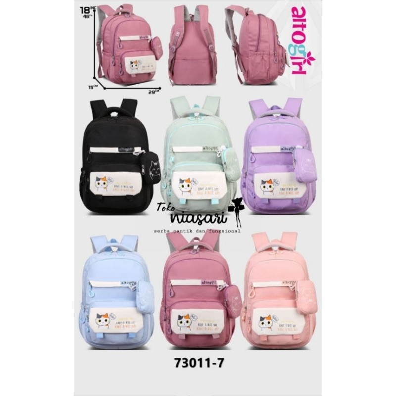 RANSEL ALTO GIRL | TAS ALTO GIRL | TAS SEKOLAH ALTO ANAK | TAS RANSEL ALTO CEWEK