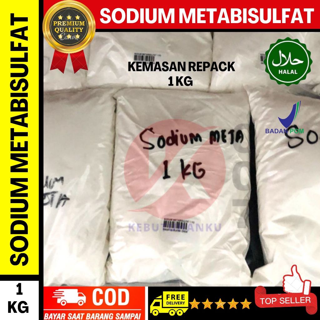 

Sodium metabisulfat 1 kg Food grade /Natrium metabisulfit