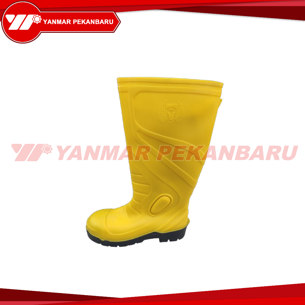 Sepatu Boot Safety PVC Kuning HUNTER
