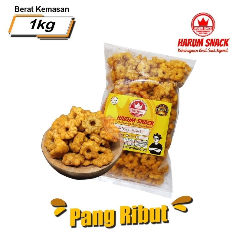 

PANG RIBUT 1KG [Harum Snack Official] PANG RIBUT CUSTOME KILOAN CAMILAN CEMILAN MAKANAN