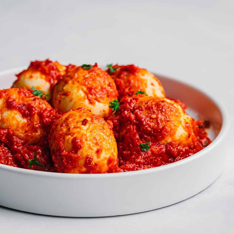 

KIRIM INSTANT/ SAMEDAY Telur Bulat Balado 6 butir