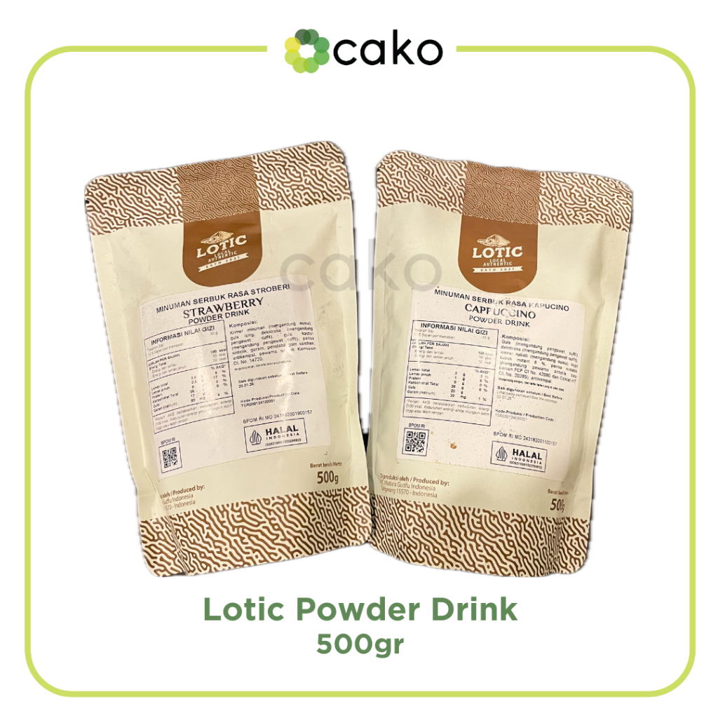 

Lotic Powder Drink 500gr