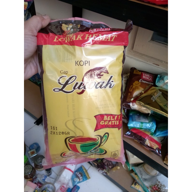 

kopi luwak murni premium beli 1 gratis 1 @120gr