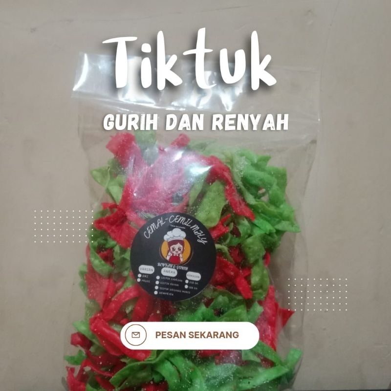 

cemiran tiktuk gulih .pedas 250 gr