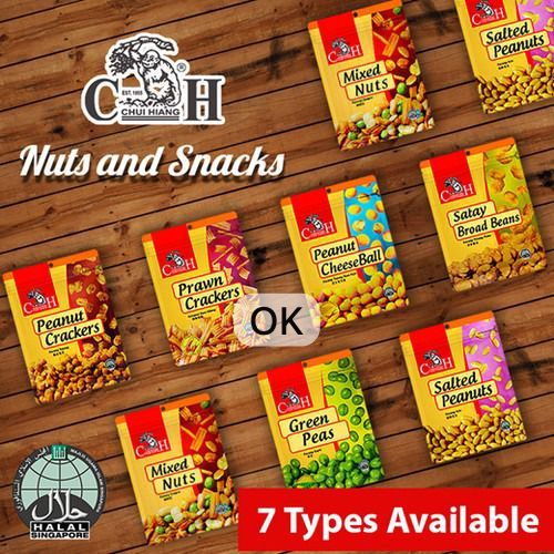 

OK9089 CHUI HIANG Nuts And Cracker 150gr / Snack Kacang Campur Enak / Makanan Kacang Peanut Import