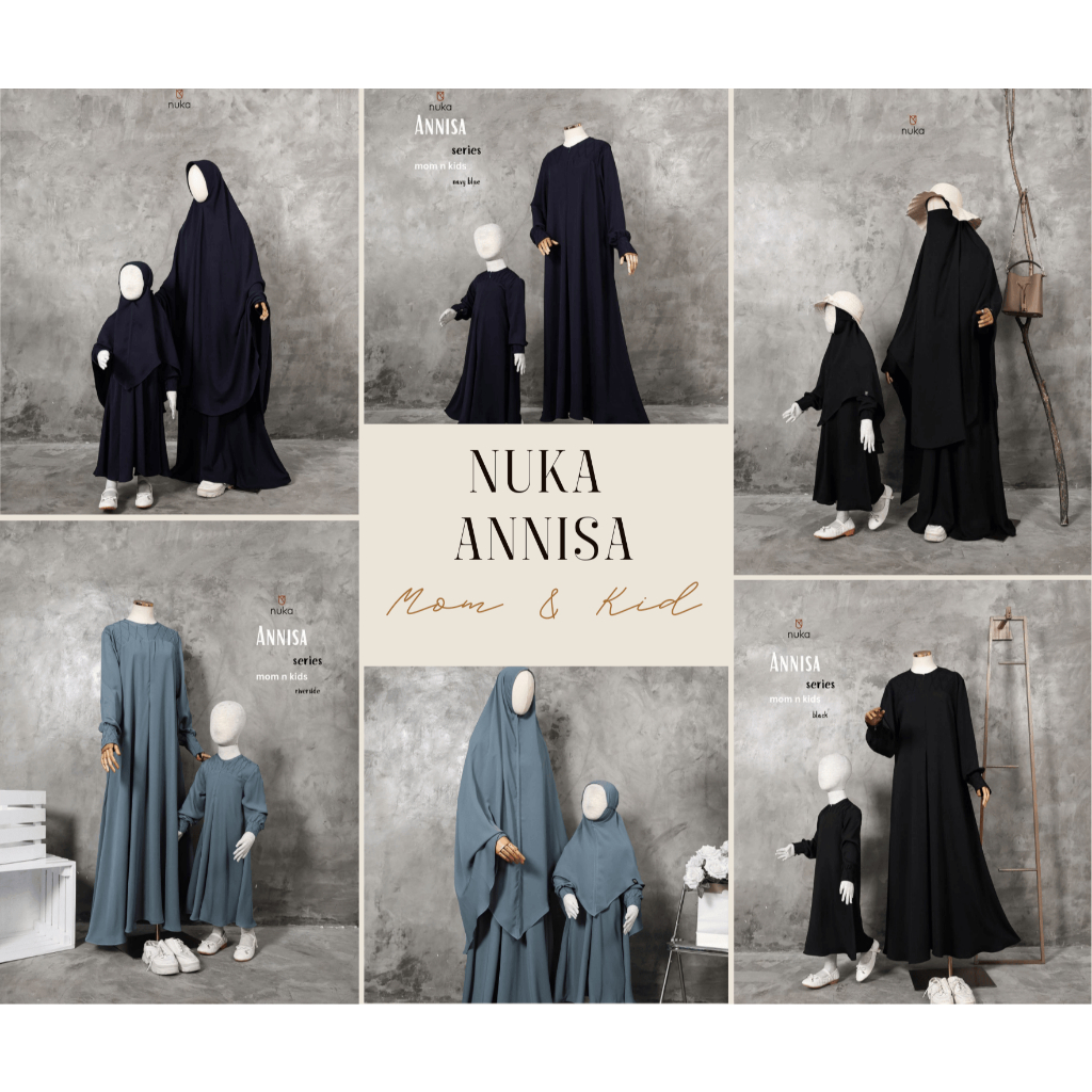 Nuka Annisa Gamis Mom and Kids