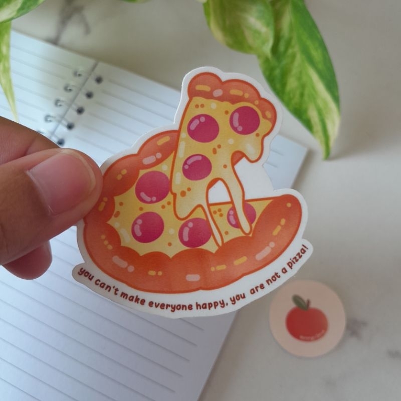 

You are not Pizza Vinyl Sticker