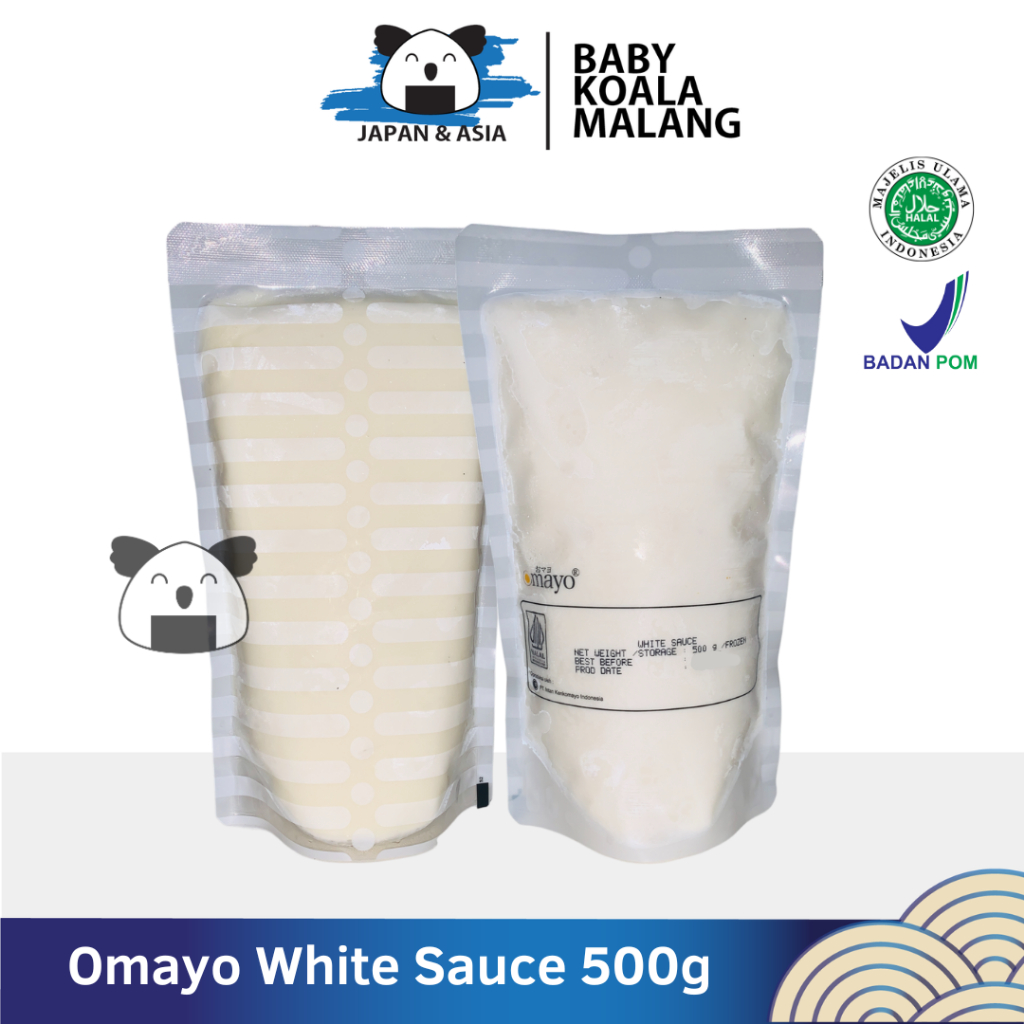 

OMAYO White Sauce 500 g Halal | Saus Pasta Putih Frozenn.