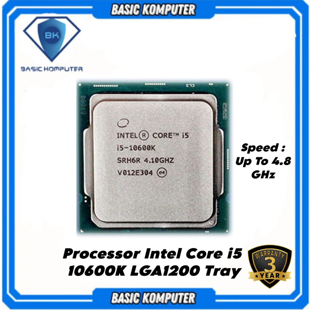 PROCESSOR INTEL CORE I5 10600K TRAY