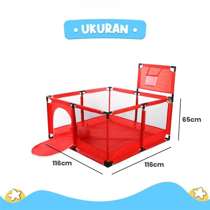 Pagar Mandi Bola Anak Termurah Kolam Mandi Bola Keranjang