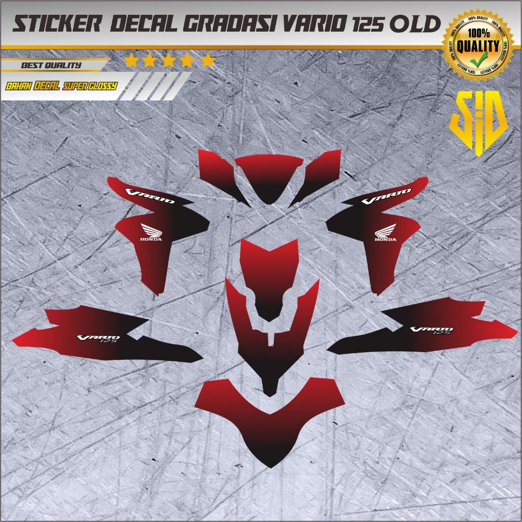 STIKER DECAL GRADASI VARIO OLD 125 / DECAL STICKER VARIO OLD / STICKER DECAL FULL BODY VARIO 125 OLD