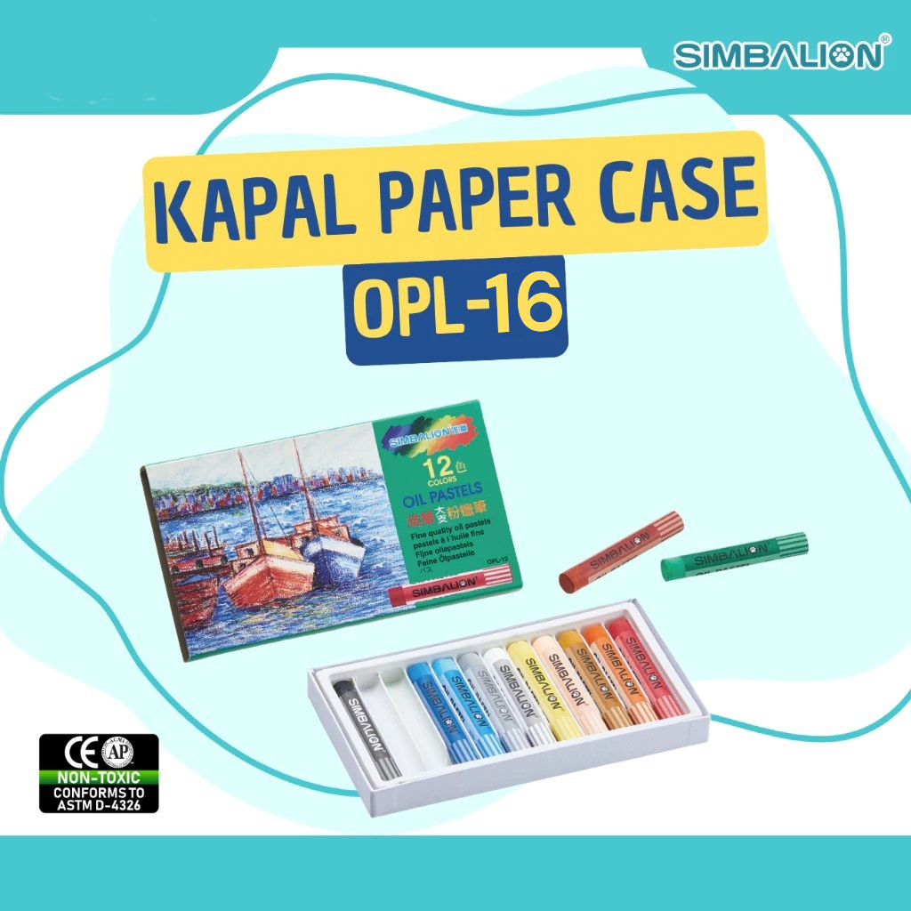 

Simbalion Oil Pastel 16 Colors | OP 16 W
