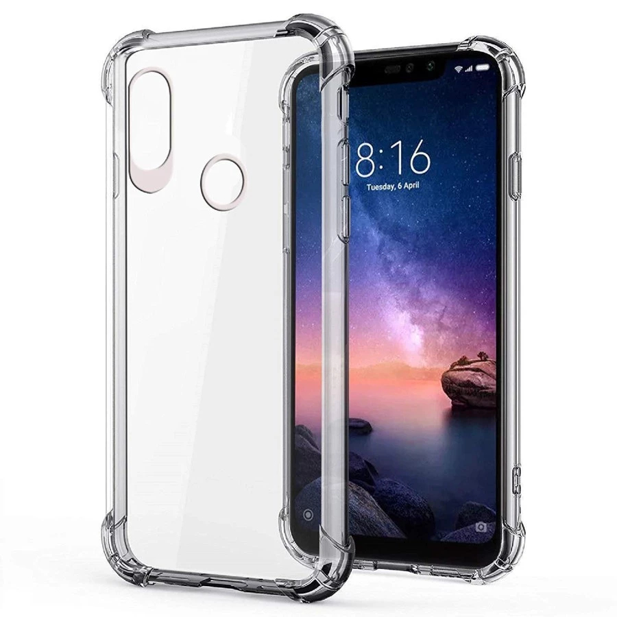 XIAOMI REDMI NOTE 6 PRO ANTI CRACK TRANSPARENT AIRBAG CASE