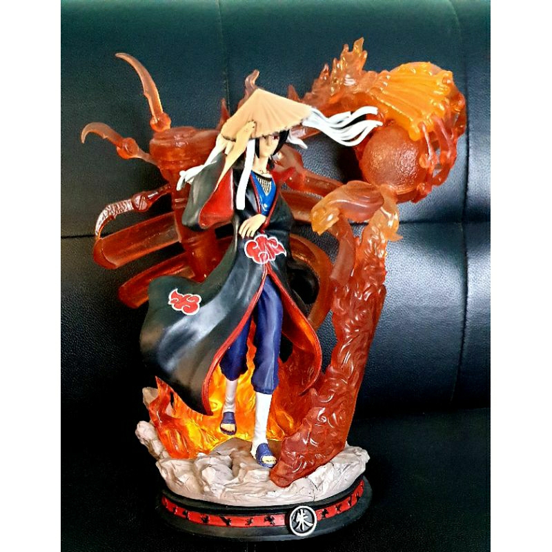 Action Figure Naruto - Itachi Mode GK Cloud Studio Statue Recast LED