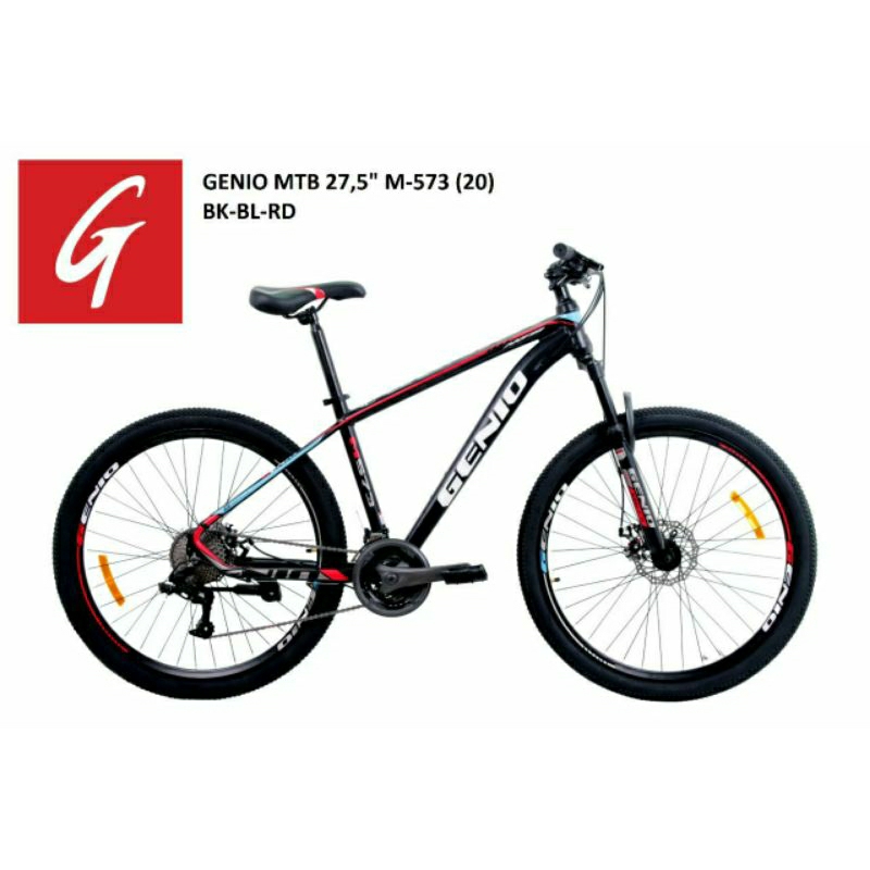 Sepeda MTB 27.5 inch Merk Genio M 573 Hidrolis