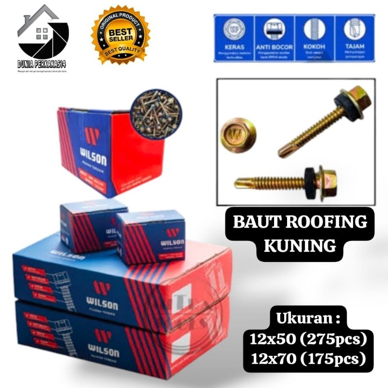 BAUT ROFING BAJA RINGAN / BAUT ROOFING KUNING WILSON