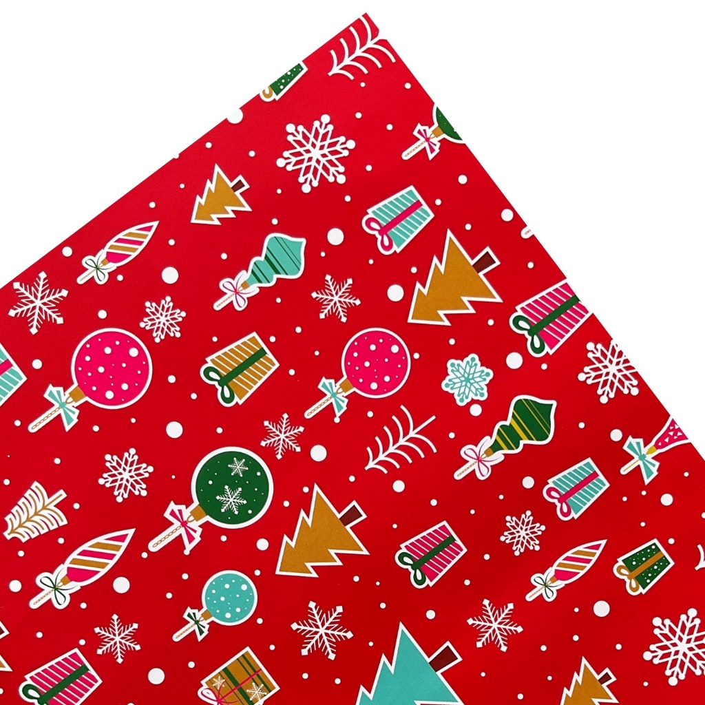 

Pinky Bee Kertas Kado Natal Merah Cemara 70270100 ( 2pcs )