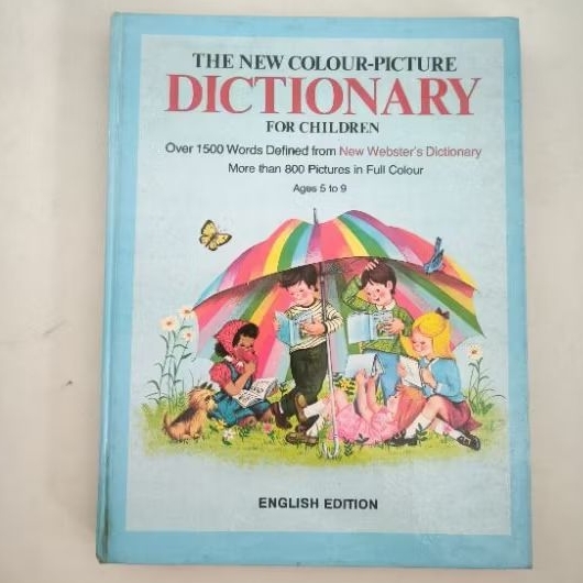

Buku kamus bergambar buku anak THE NEW COLOUR-PICTURE DICTIONARY book