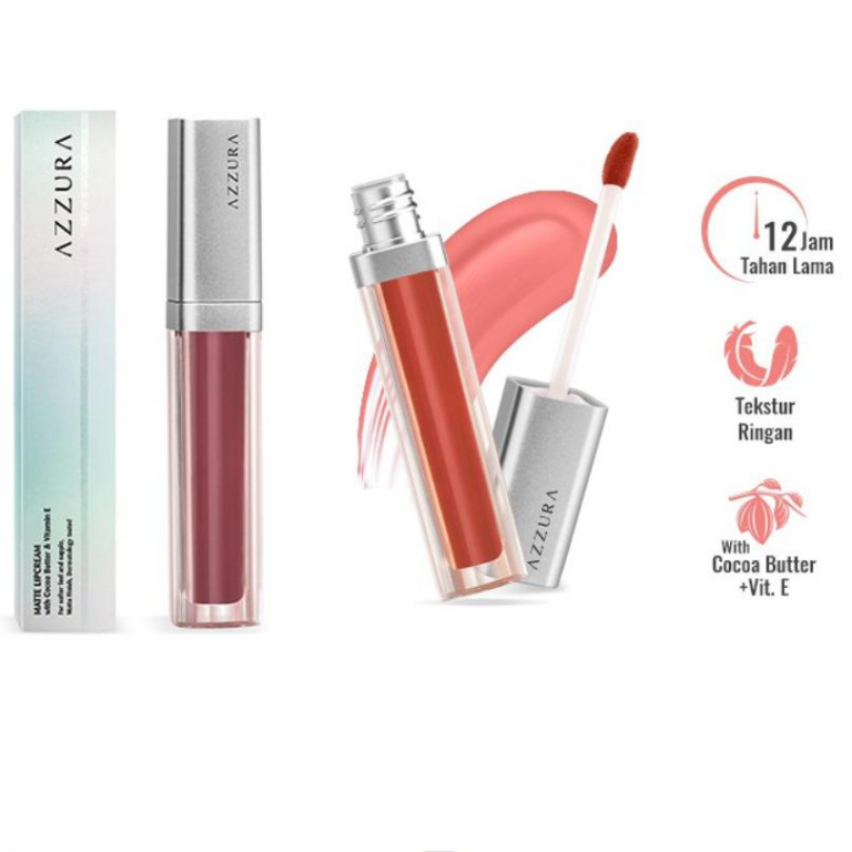 AZZURA Matte Lip Cream Lipstik Matte