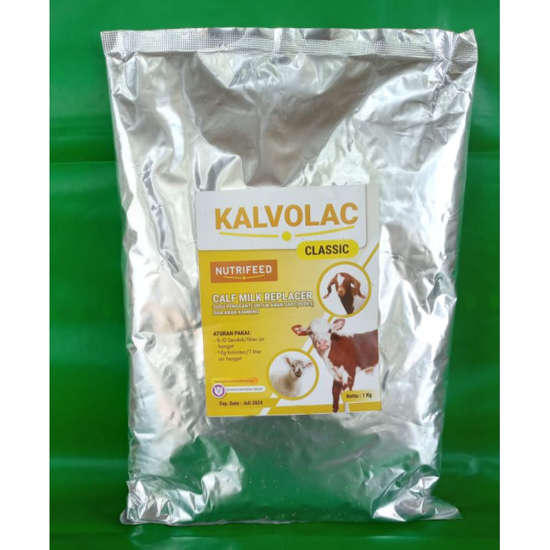 

KALVOLAC 1Kg - susu sambung/pengganti untuk induk/anak sapi dan kambing