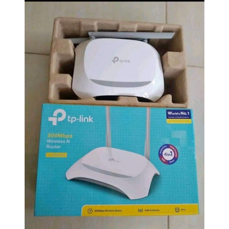TP LINK TL-WR840N (Bisa untuk nembak wifi)