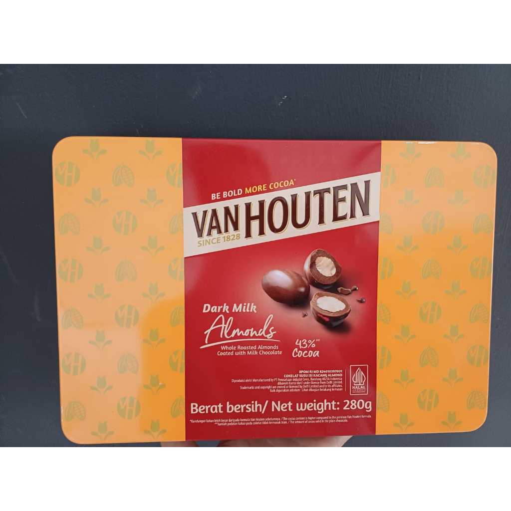 

COKLAT VAN HOUTEN BOX DARK MILK ALMOND & ASSORTMENT DRAGEES 280 GR / COKLAT DELFIE / COKLAT MURAH / COKLAT BATANGAN