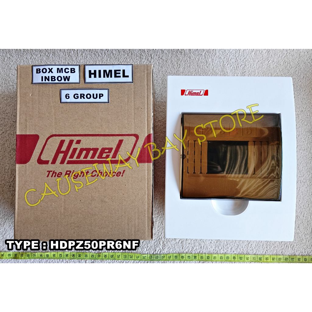 BOX Mcb 6 GROUP INBOW / FLUSH HIMEL