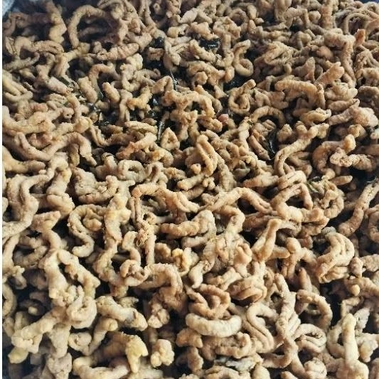 

usus crispy original asin gurih daun jeruk 500gram