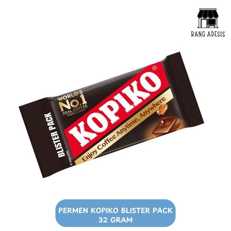 

PROMO Permen Kopiko Blister Pack 32 gram || Permen kopi - BangAdeSis