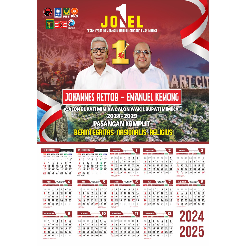 

KALENDER CUSTOM 2025 Ukrn 37X52cm