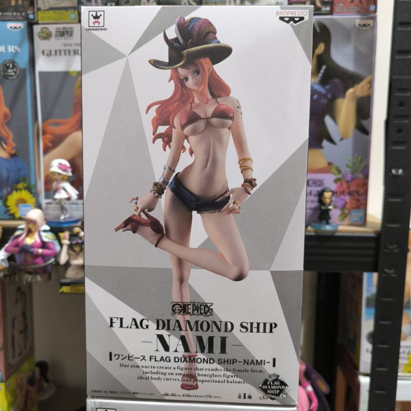 Nami Flag Diamond Ship One Piece Original Figure