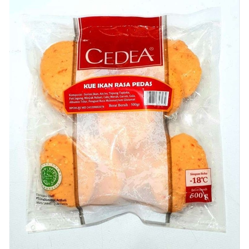 

Cedea kue ikan pedas 500gr