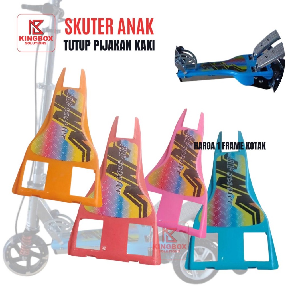 Tutup Pijakan Kaki Skuter Otoped Anak Pedal Injak RMB