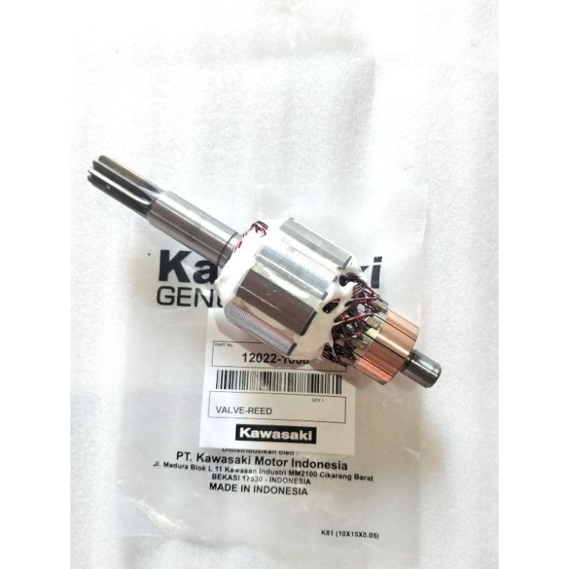 angker dinamo kawasaki klx as tembaga dinamo starter klx