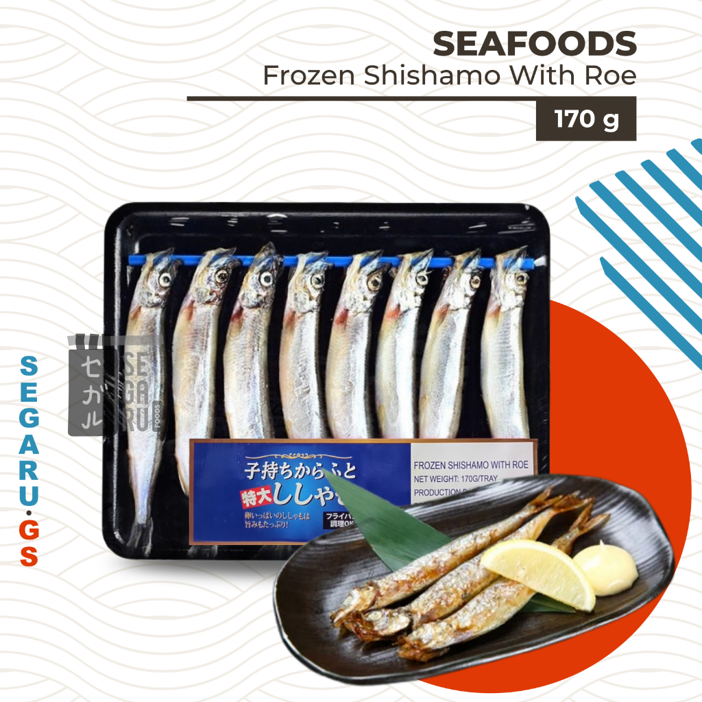 

Ikan Shisamo Fish | Capelin Fish Premium Import Frozen