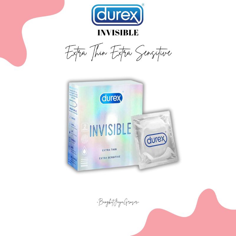 KONDOM DUREX INVISIBLE EXTRA THIN ISI 2