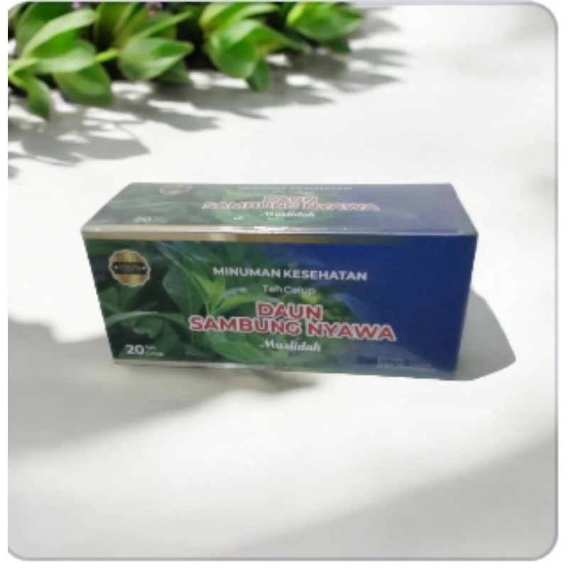 

Teh celup daun sambung nyawa/Teh herbal daun sambung nyawa isi 20 teh celup