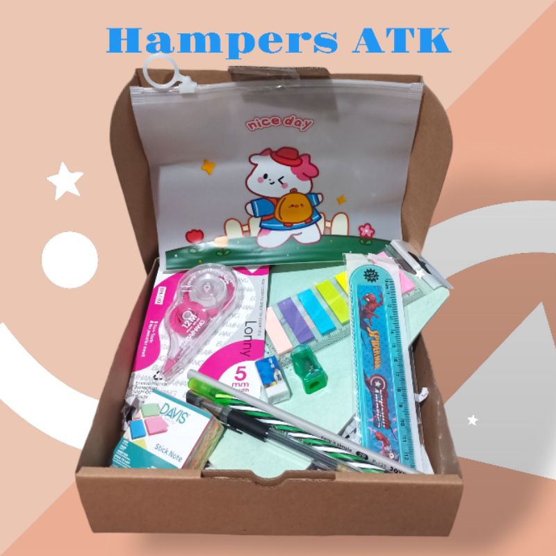 

Hampers ATK/ Alat Tulis Set/ Paket Alat Tulis/ Gift Atk