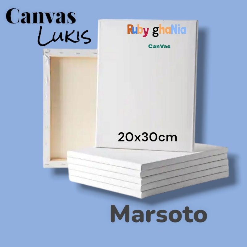 

KANVAS LUKIS 20x30CM/CANVAS LUKIS MARSOTO 20x30CM/KANVAS TEBAL