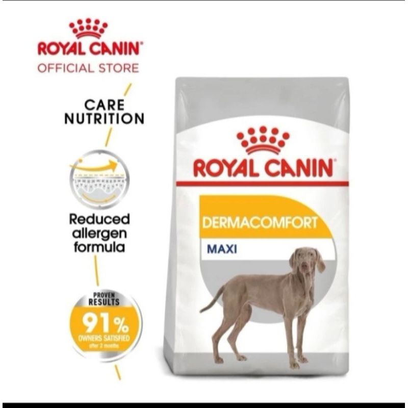 Royal Canin Maxi Dermacomfort 12kg - Makanan Anjing Dewasa Cargo