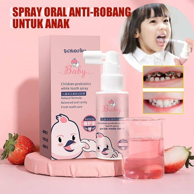 toothspray penghilang gigi berlubang gigi hitam caries