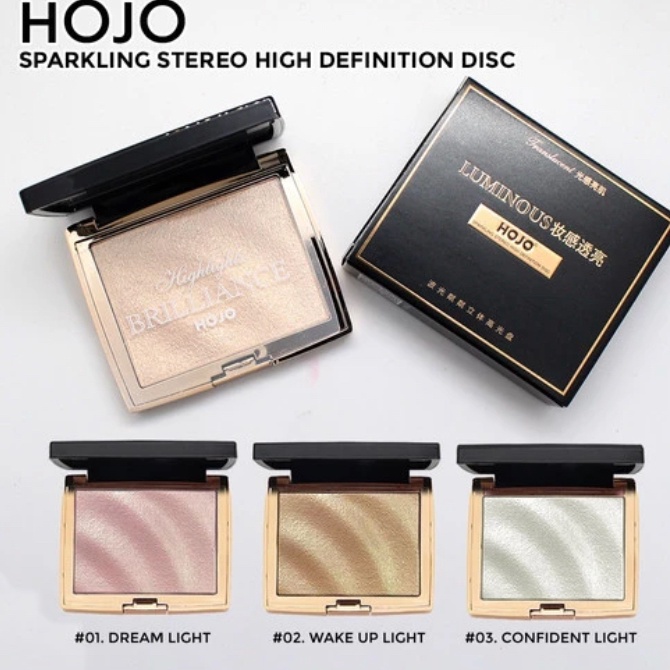 Top Seller  HOJO Highlighter Pallette ORI MAKE UP Waterproof Glitter Highlighter 48