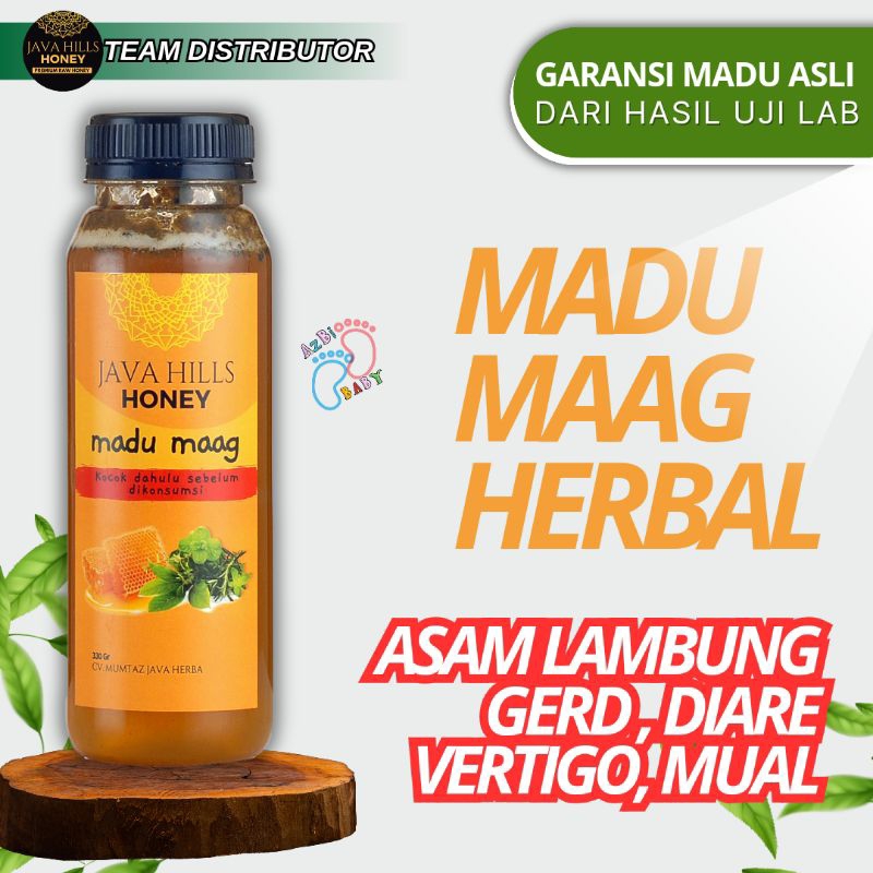 

Java hills Madu MAAG 650gr herbal 100% asli temulawak kunyit honey mumtaz raw honey uk 650gr by Java Hills Honey BISA COD