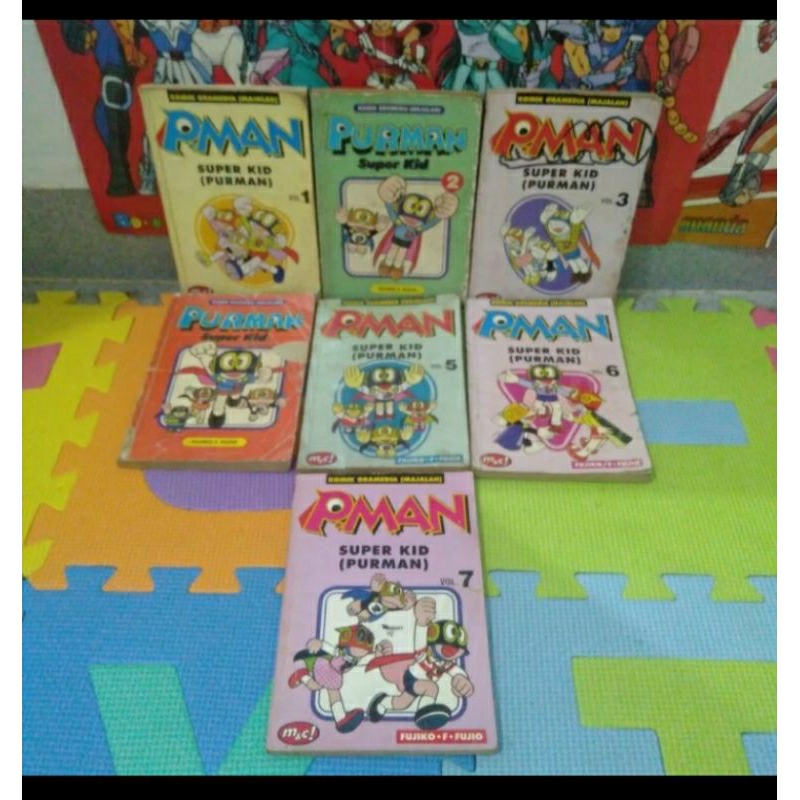 komik full set tamat pman super kid (purman) paket hemat