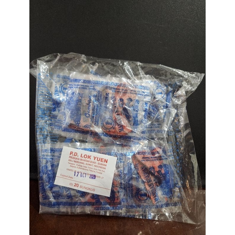 

semboi kulit mangga manisan kulit mangga