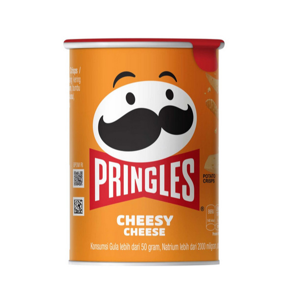 

Pringles potato chips cheesy cheese 42 gram