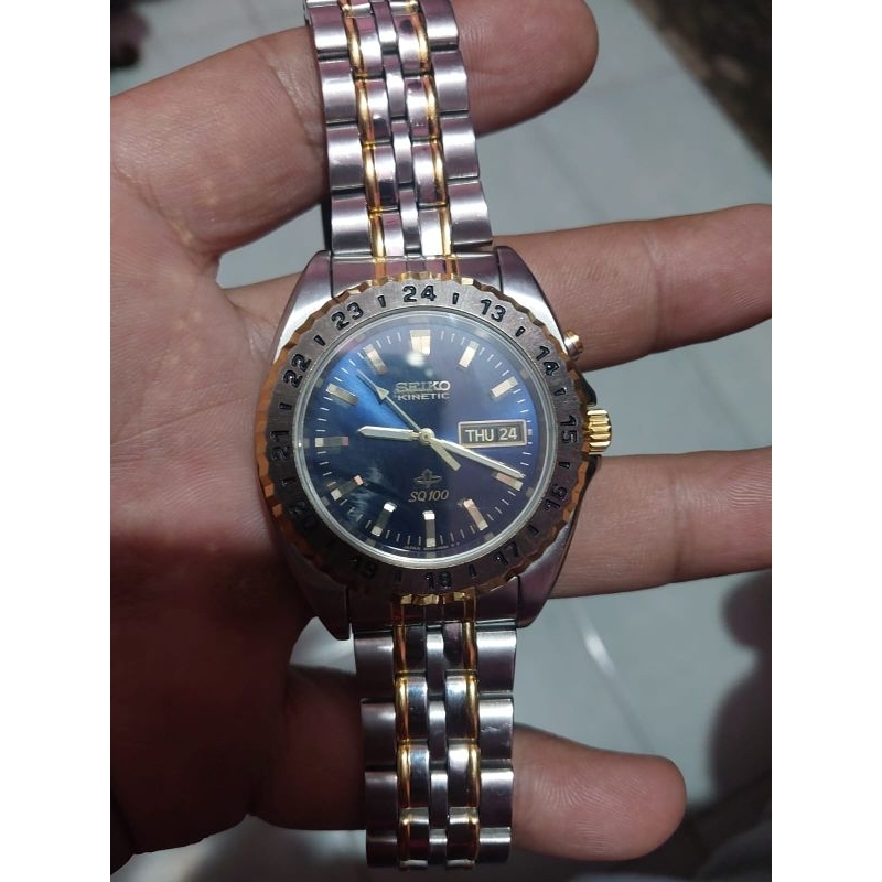 Seiko SQ 100 Kinetic Original Japan